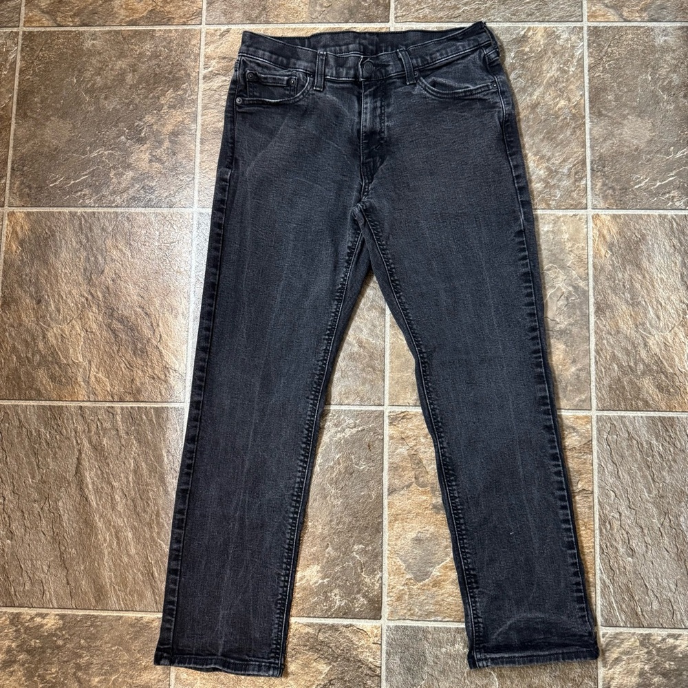 Levi Strauss 541 Slim Fit Jeans Men's Black W32 L30 Denim Pants